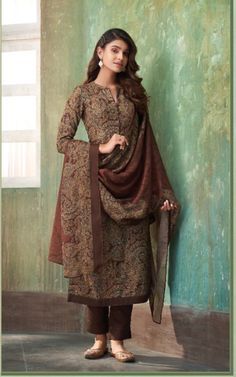 Fashion: #fashion, #style, #outfitinspiration, #beauty Winter Suits For Women Indian, Winter Suits For Women, Mirror Work Suit, Woolen Kurti, Suit Designs Indian Style, Basic Blouse Designs, Woolen Suit, Suits For Women Indian, Contemporary Bridal