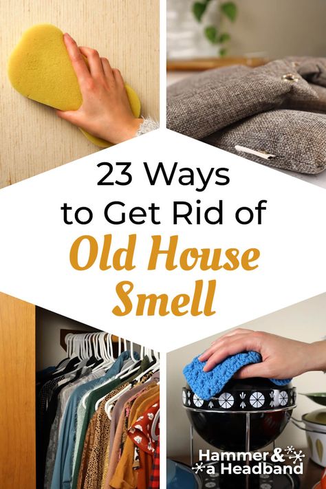 23 Ways to Get Rid of Old House Smell (From Easy to Advanced) Deodorize House, Musty Smell In House, Old House Smells, Clean House Smell, Old House Decorating, Mold Smell, Diy Cat Stuff, House Smell Good, Old Apartments