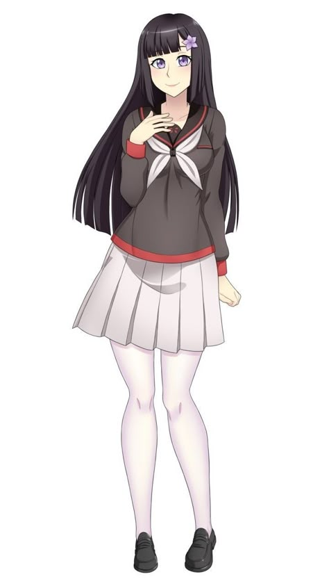 Yandere Simulator Ryoba, Yandere Simulator 1980s Mode, Yandere Simulator 1980, Ryoba Aishi, Yandere Simulator Characters, Straight Black Hair, Ayano Aishi, Yandere Characters, Hxh Characters