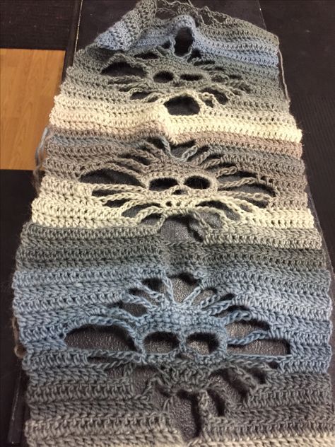 Crochet Skull Table Runner, Crochet Skull Shawl Pattern, Crochet Skull Scarf, Skull Crochet Shawl, Crochet Skull Shawl Diagram, Crochet Skull Patterns, Skull Scarf, Crochet Skull, Doilies