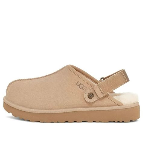 (WMNS) UGG Lanah Clog 'Sand' 1153516-SAN#CozyChicUGGs #UGGOutfitIdeas #FashionInspo #WinterStyle #UGGBoots #OOTD #WinterFashion #UGGLove Cozy Ugg Outfit, Uggs Clogs, Women Uggs, Ugg Sand, Uptown Cheapskate, Uggs Outfit Ideas, Clean Girl Style, Christmas Wishlist Ideas, Ugg Clogs