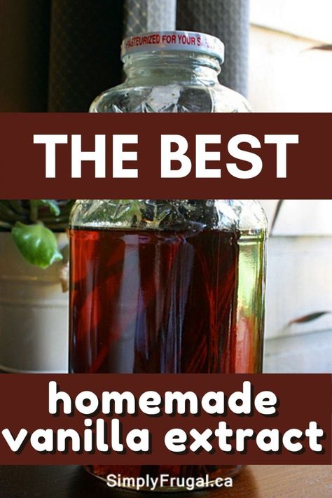 Try your hand at some homemade vanilla extract with this easy, 2 ingredient homemade vanilla extract recipe! Perfect for gift giving! Christmas Gift Homemade, Cheap Vodka, Make Vanilla Extract, Vanilla Extract Recipe, Grocery Savings Tips, Homemade Christmas Gift, Gift Homemade, Madagascar Vanilla Beans, Homemade Vanilla Extract