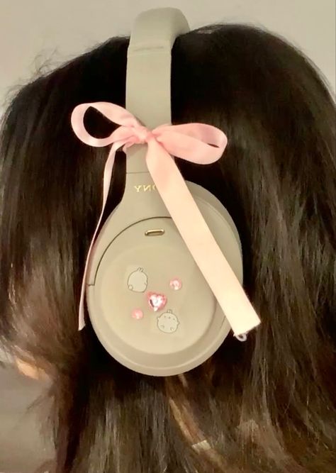 Overhead Headphones, Headphone Decoration, Wh 1000xm4, Pink Headphones, Sony Electronics, Cute Headphones, Sony Headphones, Headphone Accessories, Headphone With Mic