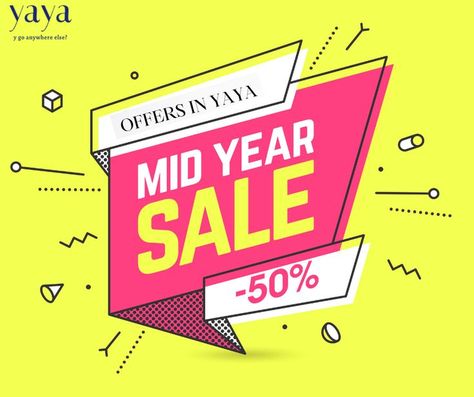 Mid-year sales of up to 50% now on at Yaya! Shop now at: #LAElegant @woolworthssa #vishelectric @swarovski and more… #YGoAnywhereElse #Yaya #midyear #sales #July #2021 #shops #shopping Mid Year Sale, 50 %, Novelty Sign, Shop Now