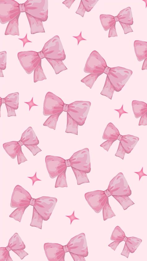 Pink Background Coquette, Pink Wallpaper Bow, Pink Coquette Background, Cute Bow Wallpaper, Coquette Wallpaper Iphone Aesthetic, Pink Coquette Wallpaper, Pink Bow Wallpaper, Coquette Background, Coquette Wallpapers