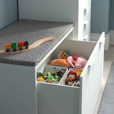 Dressers & Storage Drawers - IKEA CA Ikea Bank, Ikea Toy Storage, Ikea Playroom, Toy Storage Bench, Ikea Toys, Ikea Kids, Painted Drawers, Playroom Storage, Dresser Storage