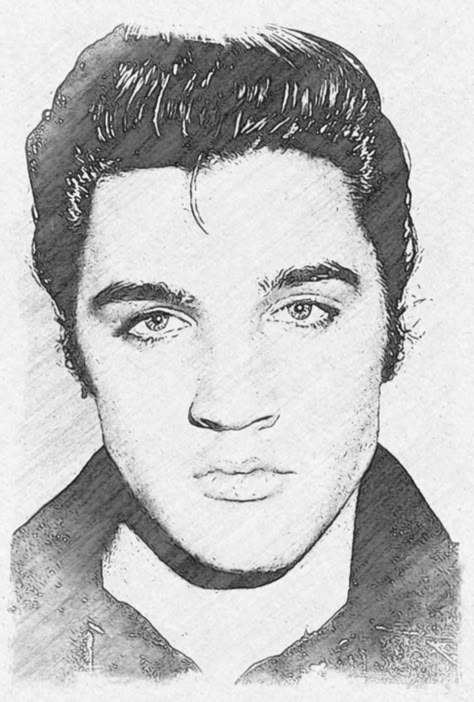 Elvis Presley Drawing Pencil, Elvis Presley Sketch, Elvis Sketch, Elvis Presley Drawing, Elvis Drawing, Elvis Artwork, Elvis Presley Songs, Elvis Art, Frog Doll