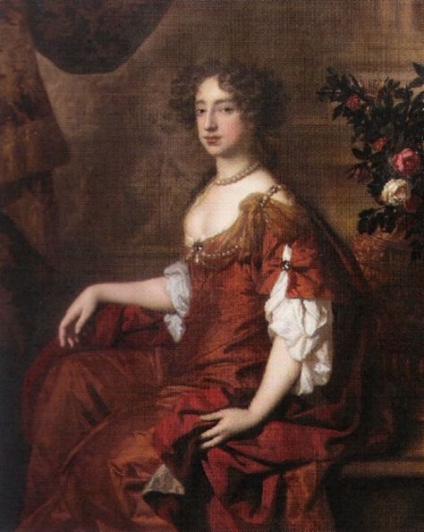 1677 Queen Mary by Sir Peter Lely (National Portrait Gallery, London) | Grand Ladies | gogm Kings And Queens Of England, Queen Mary Ii, House Of Stuart, English Monarchs, Queens Of England, Royal Portraits, Charles Ii, English Royalty, William And Mary