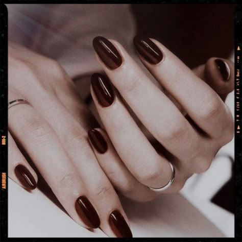 Nails Academia Nails, Dark Academia Nails, Dark Nails, Beauty Makeup Tips, Autumn Nails, Minimalist Nails, Cute Acrylic Nails, Luxury Beauty, Dark Academia