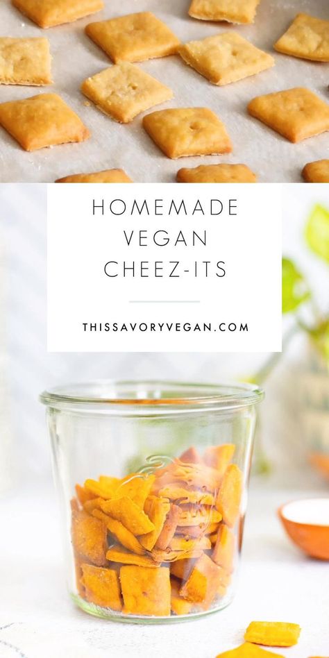 Snacks Vegan, Vegan Snack Recipes, Vegan Kids, Healthy Vegan Snacks, Vegan Crackers, Vegan Appetizers, Recipe Video, Vegan Cooking, Savory Snacks