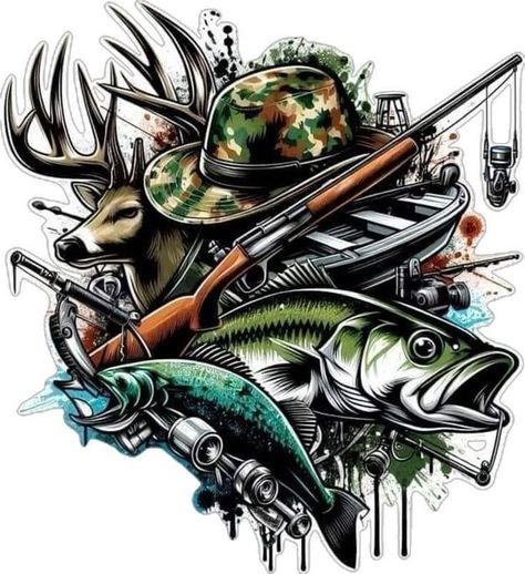 Deer Wallpaper, Fishing Lake, Sublimation Ideas Projects Inspiration, Hunting Art, 2160x3840 Wallpaper, Barn Painting, Fishing Pictures, Buy Fish