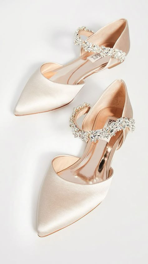 Soiree Shoes, Badgley Mischka Bridal Shoes, Bridal Shoes Wedges, Best Bridal Shoes, Badgley Mischka Bridal, Badgley Mischka Shoes Wedding, Blue Bridal Shoes, Bridal Shoes Low Heel, Ivory Bridal Shoes