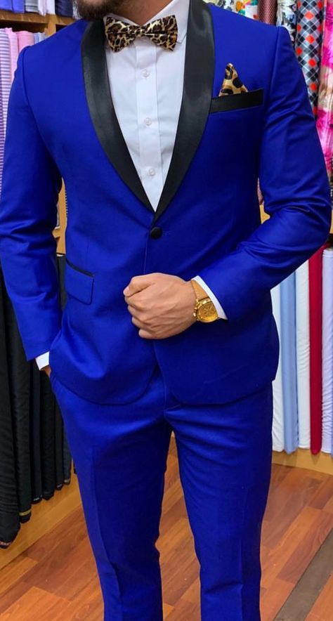 Royal Blue Suit For Men, Royal Blue Suit Men, Easy Fancy Dress, Mens Traditional Wear, Blue Tuxedo, Royal Blue Suit, Blue Suits, Blue Suit Men, Blue Suit Wedding