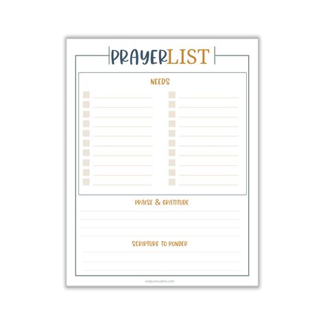 Free Printable Prayer List Template Prayer List Printable, Prayer List Template, Prayer Journals, Printable Prayers, Bible Stuff, Prayer List, List Printable, Bible Study Notes, Sunday School Lessons