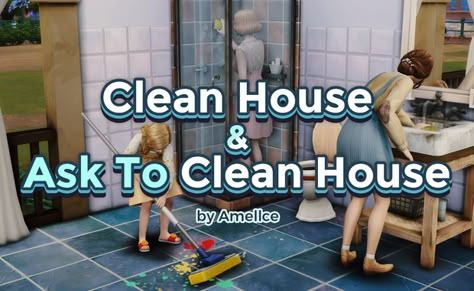 [MOD] Clean House & Ask to Clean House | Patreon Sims 4 Cleaning Mod, Spoiled Food, Sims 4 Free Mods, Los Sims 4 Mods, Sims 4 Cheats, Sims 4 Tsr, Sims 4 Challenges, Sims Packs, The Sims 4 Pc