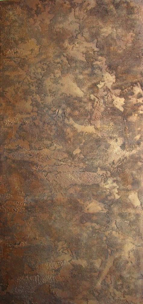 Not sure what this is, but it’s pretty. Aged/textured copper, perhaps? Texture Metal, Desain Editorial, Faux Painting, Texture Mapping, Paint Effects, Material Textures, Wall Finishes, Metal Texture, 3d Texture