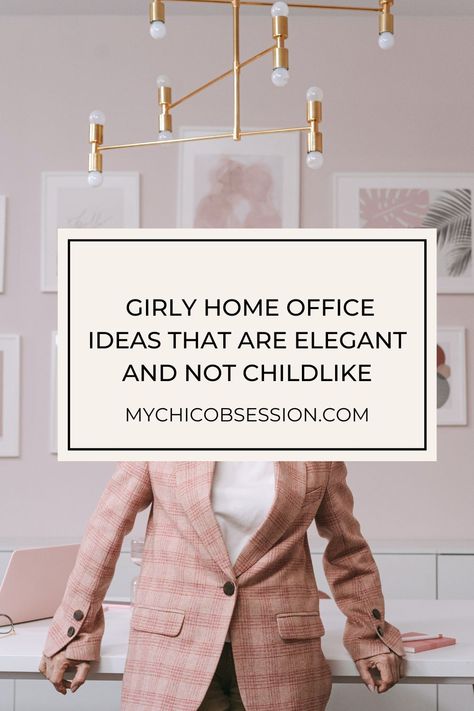 If you are in desperate need of a home office makeover to improve your work-from-home life, then here you’ll find plenty of feminine home office ideas from professional designers to get your creative juices flowing. These girly home office ideas are pretty as they are functional. Woman’s Office Design, Women's Office Ideas, Feminine Professional Office, Woman Office Wallpaper, She Office Ideas, Small Feminine Home Office, Cute Home Offices, Modern Chic Home Office, Home Decor Feminine