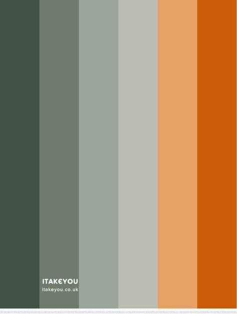 shades of sage green, rust and sage color hex, rust and sage color, sage green color, sage green color trend, rust and sage color combo, sage color palette, sage and rust, sage green and brown color combination, shades of sage green, what color looks good with sage, sage and brown color palette, sage colour scheme Sage Green And Orange Outfit, Green And Rust Colour Palette, Orange And Sage Color Palette, Rust Orange Palette, Sage Green Orange Color Palette, Rust Orange Color Combinations, Sage Green And Orange Kitchen, Orange Green Gold Color Palette, Sage Colour Scheme