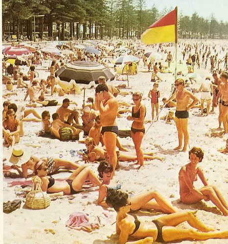 Off On Holidays! | For a week to the Sunshine Coast in Queen… | Flickr Vintage Bikinis, Vintage Australia, Gold Coast Queensland, Australia Beach, Retro Beach, Gold Coast Australia, Surfers Paradise, Dream City, Queensland Australia