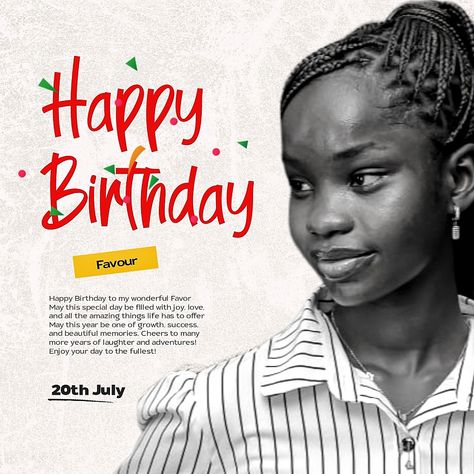 Young afro lady on a white background design Event Poster Design Inspiration, Birthday Flyer Design, Birthday Background Design, Media Advertising Design, Happy Birthday Design, Inspiration Poster, Social Media Branding Design, Birthday Designs, Happy Birthday Posters