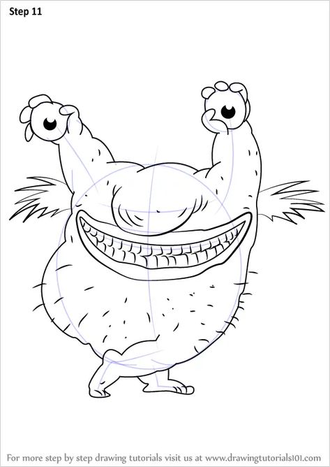 How to Draw Krumm from Aaahh!!! Real Monsters (Aaahh!!! Real Monsters) Step by Step | DrawingTutorials101.com Ah Real Monsters, Ahhh Real Monsters, Draw A Monster, Ahh Real Monsters, Monsters Coloring Pages, Monster Drawings, Monster Coloring Pages, Monster Drawing, Real Monsters