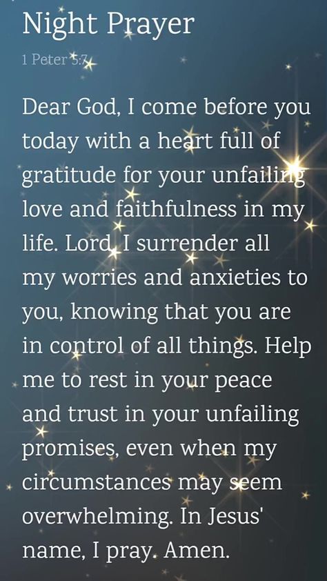 💞Today's Night Prayer #NightPrayer #grateful #prayer #gratitude #unfailinglove #faithfulness #surrenderallworriestoGid #reels #reels2023 #fypシ゚ #fbreels | Haydee Capule | Relaxing Piano Man · The Prayer Evening Prayers Inspiration, Night Time Prayers, Nightly Prayer, Evening Gratitude, Afternoon Prayer, Nighttime Prayer, Midnight Prayer, Evening Prayers, Grateful Prayer