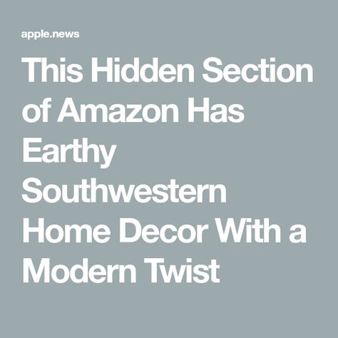 This Hidden Section of Amazon Has Earthy Southwestern Home Decor With a Modern Twist Southwestern Modern Decor, Modern Southwestern Decor, Southwestern Modern, Modern Southwestern, Southwestern Home Decor, Southwestern Home, Southwestern Decor, Southwestern Decorating, Home Board