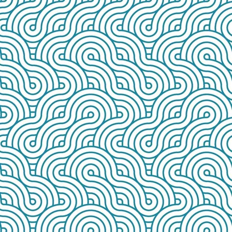 Blue and white stripes weaving texture. Japanese style wavy lines seamless pattern. Print block for fabric, apparel textile, wrapping paper. Minimal oriental vector graphic. Japanese Ornament, Weaving Texture, Japanese Background, Asian Photography, Vector Patterns Design, Print Block, Japanese Waves, Wavy Lines, Japanese Textiles