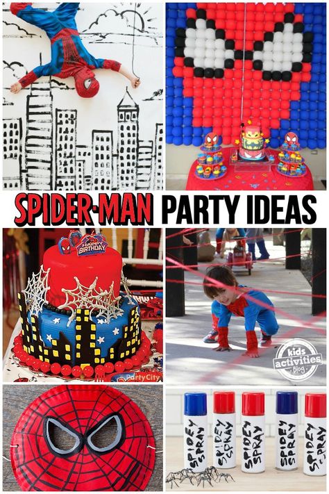 Spiderman birthday party