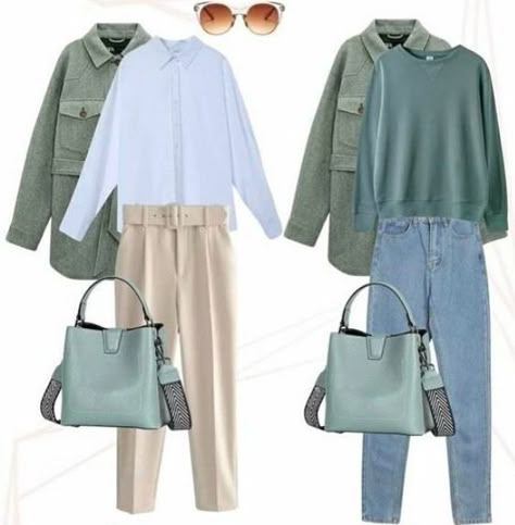 #summersoft | Instagram Soft Autumn Clothes Style, Deep Summer Outfits, Soft Summer Outfits Inspiration Style, Soft Summer Outfit Ideas, Soft Summer Aesthetic Outfits, Soft Summer Jewelry, Soft Summer Outfits Inspiration, True Summer Outfits, Light Summer Outfits