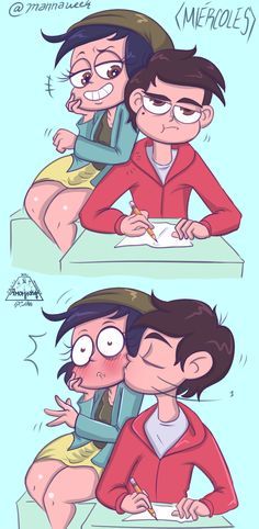 Marco Diaz es un universitario algo listo, pero a la vez muy tímido, … #detodo # De Todo # amreading # books # wattpad Marco Diaz, Starco Comic, Adventure Time Girls, The Forces Of Evil, Star Comics, Miraculous Ladybug Comic, Star Vs The Forces Of Evil, Star Butterfly, Star Vs The Forces