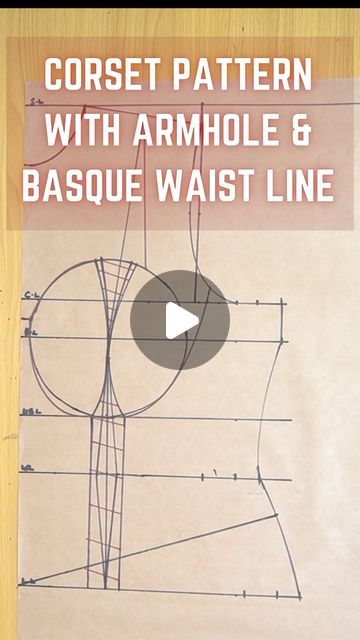 Basque Corset Pattern Drafting, Basic Corset Pattern, Corset Pattern Making, Corset Drafting Pattern, How To Make A Corset Dress, How To Draft A Corset Pattern Tutorials, How To Cut Corset Pattern, How To Sew A Corset, How To Make Corset