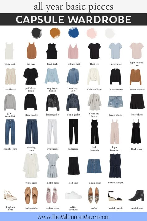 Minimalist Moda, Capsule Wardrobe Women, Capsule Wardrobe Basics, Classic Capsule Wardrobe, Simple Style Outfits, Capsule Wardrobe Work, Capsule Wardrobe Outfits, Fashion Capsule Wardrobe, Summer Capsule Wardrobe