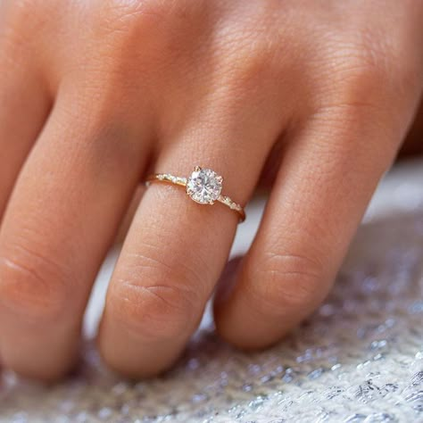 Small Engagement Rings, Cute Engagement Rings, Future Engagement Rings, Ring Inspo, Round Diamond Ring, Classic Engagement Rings, Round Diamond Engagement Rings, Dream Engagement Rings, Dream Engagement