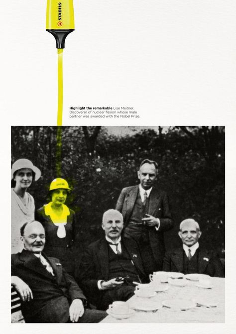 Advertising Lise Meitner, Poster Grafico, What Is Fashion Designing, Logos Retro, Clever Advertising, Book And Magazine Design, Graphisches Design, Creative Advertising Design, Cannes Lions