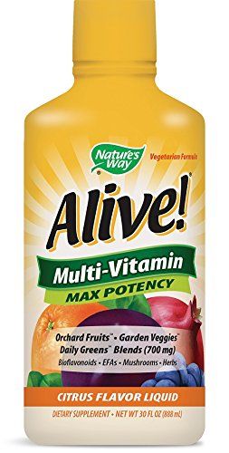 Nature's Way Alive! Multi-vitamin, Max Potency, 30 Ounce, (Packaging may Vary) -- Be sure to check out this awesome product. 12 Week Plan, Medicine Package, Supplement Packaging, Liquid Multivitamin, Prenatal Nutrition, Liquid Vitamins, Garden Veggies, Eating Right, Prenatal Vitamins