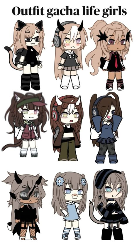 Gacha Life Sleep Outfits, Gacha Base Poses, Gacha Base Poses Cute, Gacha Fits, Cute Iphone Wallpaper Tumblr, Gacha Base, Gacha Life Outfit, Gacha Life Ideas, Gacha Outfit Ideas