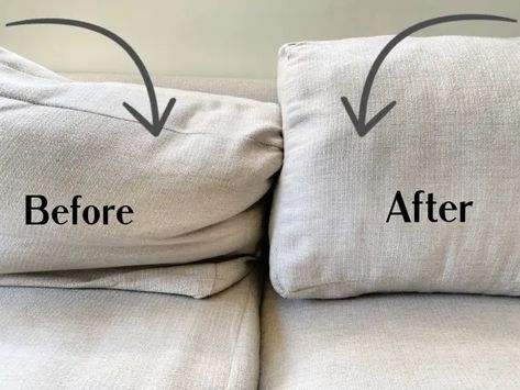 Fixing Saggy Couch Cushions, Fix Sagging Couch Cushions, Sagging Couch Cushions, Diy Couch Cushions, Fix Sagging Couch, Couch Repair, Sofa Back Cushions, Deep Couch, Furniture Reupholstery