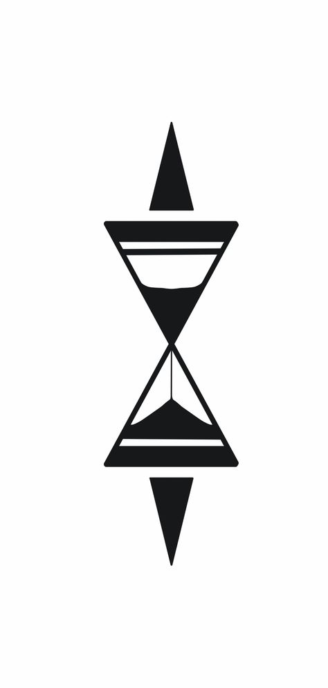 Hourglass Tattoo Minimalist, Simple Hourglass Tattoo, Sand Clock Tattoo, Tattoo Hourglass, Hourglass Tattoo Meaning, Hourglass Drawing, Hourglass Logo, Alex Tattoo, Hole Drawing