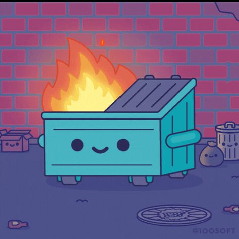 New trending GIF on cymeme.blogspot.com Fire Drawing, Fire Tattoo, Virtual Hug, Dumpster Fire, Vinyl Figures, Letterpress, Cool Gifs, Sake, Funny Gif