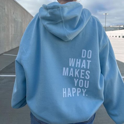 fe51510c80bfd6e5d78a164cd5b1f688desc54127839ri Happy Hoodie, Loose Hoodie, Traje Casual, Estilo Chic, Large Sweaters, Sweater Collection, Sports Hoodies, What Makes You Happy, Urban Chic