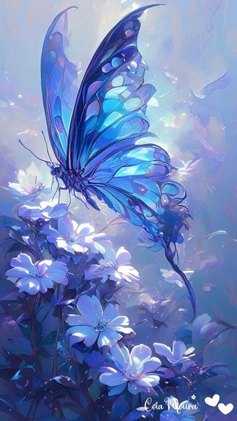 Swimming In The Ocean, Beautiful Butterflies Art, Dreamy Artwork, Perfect Selfie, Cool Wallpapers Art, Hand Art Drawing, Pretty Wallpapers Backgrounds, Butterfly Wallpaper, In The Ocean