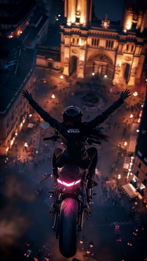 Anime Motorcycle, Biker Photography, Image Moto, Dark Black Wallpaper, Biker Photoshoot, Bike Aesthetic, Motorcycle Wallpaper, Motorcycle Aesthetic, Biker Aesthetic