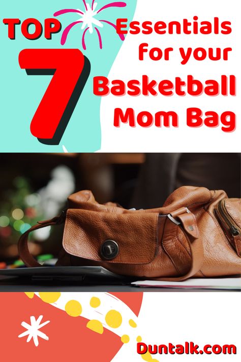 Being a basketball mom is special, hectic and fulfilling from the very first practice, to the final game. But, it also comes with a lot of responsibilities, as you likely already know! Your roll as a sports mom means you are the taxi, therapist, chef, doctor and #1 fan. If you take your job as a basketball mom seriously, you’ll want to have a properly equipped bag to make sure that you are ready to handle it all. Your kid has a bag, after all, so it only makes sense that you have one, too! Travel Basketball Essentials, Basketball Mom Bag Essentials, What To Put In Your Basketball Bag, Basketball Mom Outfit, Mom Bag Essentials, College Basketball Game, Basketball Bag, Mom Bag, Basketball Season