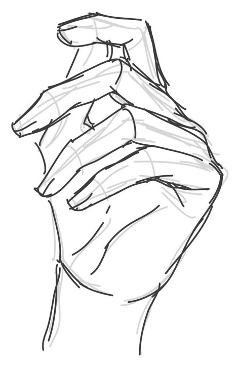 Hand References, Draw Hands, Hand Drawing Reference, Hand Reference, Anatomy Drawing, Hand Holding, Anime Drawings Tutorials, Hand Drawing, Anatomy Art