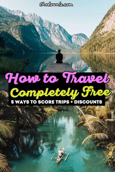 How to travel for free, how to travel for cheap, how to save money on travel this holiday season. Stop dreaming and start doing! Learn to travel cheap and budget travel around the world for free. Travel tips on how to get free accommodations, discounts and save money on travel. Traveling On A Budget, Traveling Board, Travel For Free, Beautiful Place In The World, Frugal Travel, Get Paid To Travel, Paid To Travel, Instagram Money, Travel Influencer