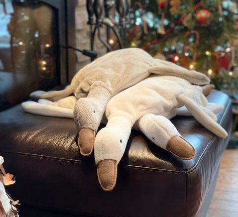 Beautiful Goose Plush Very Soft | Etsy Gray Goose Gift Basket, Goose Plush, Baby Inspiration, Baby Sewing Patterns, Toy Baby, Sewing Toys, Animal Dolls, Baby Sewing, Soft Toy