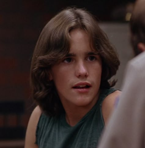 Matt Dillon as Richie in Over the Edge (1979) Young Matt Dillon, The Outsiders Imagines, Guys My Age, 80s Actors, Dallas Winston, Matt Dillon, Man And Wife, Over The Edge, David Cassidy