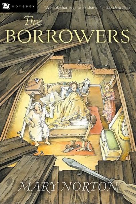 40 Best Children's Books for Your Family Library - Kids' Books for All Ages The Borrowers Illustrations, Magic Paintbrush, Illustrated Novel, Cottagecore Books, Popular Childrens Books, Earth Book, Tiny People, Classic Childrens Books, Class Teacher