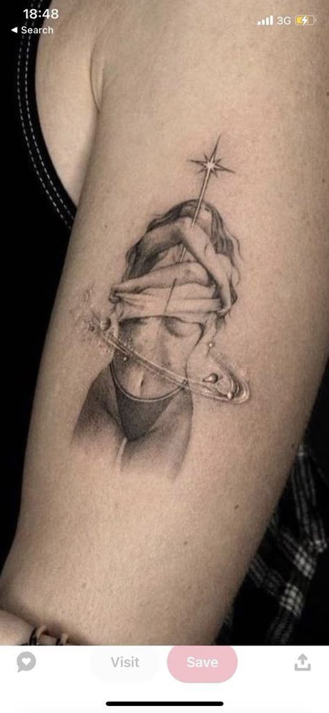 Narcissistic Tattoo Ideas, Demoness Tattoo, Women Silhouette Tattoo, Break Up Tattoos, Transformation Tattoo Ideas, Woman Silhouette Tattoo, Tattoo Of Woman, Tattoos Of People, Duality Tattoo